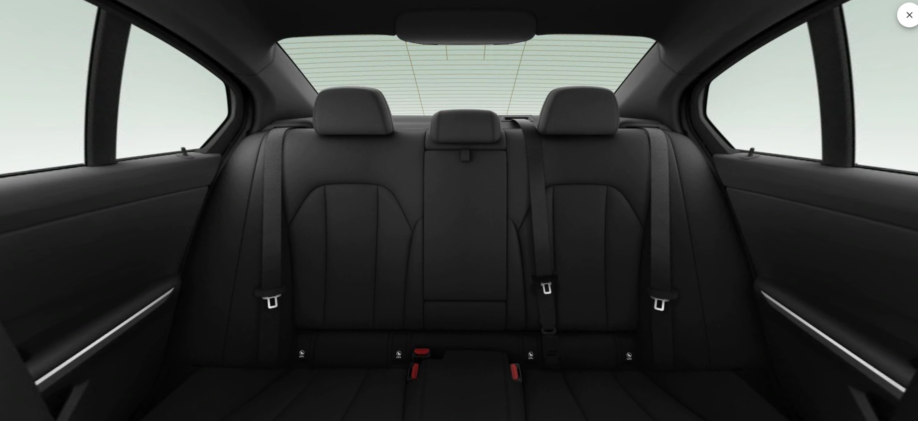 2020 BMW M340i Sedan Back Interior Black Picture 2020 BMW M340i Sedan Back Interior Black Picture